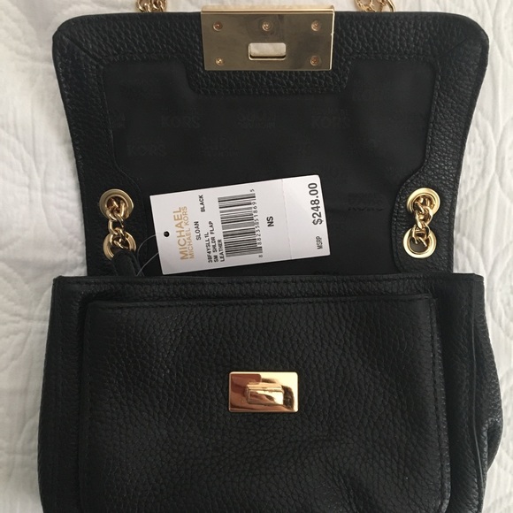 NWT Black Michael Kors Shoulder or Crossbody Bag - Picture 2 of 7